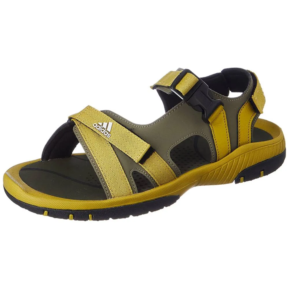 Men's Adisist Sandal (Pulse Olive/Olive Strata/Cloud White/Core Black)