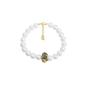 Merlion Freshwater Pearl Bracelet WB00082 | New Yorker