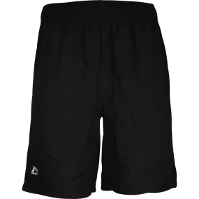 More Mile Active 9 Inch Mens Running Shorts - Black