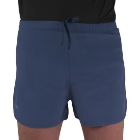 More Mile Racer Split Mens Running Shorts - Blue