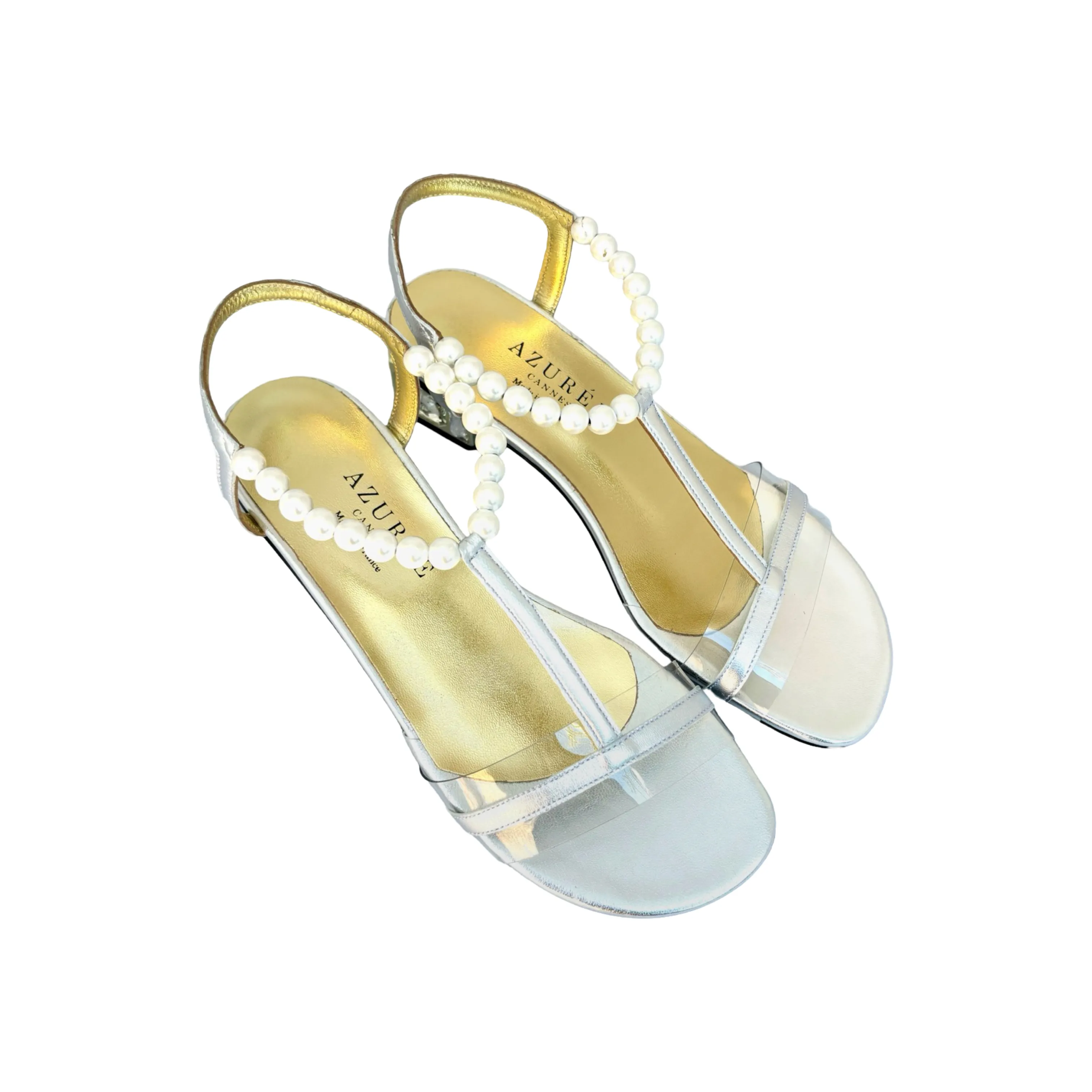 Mur Silver/Pearl Dress Sandal