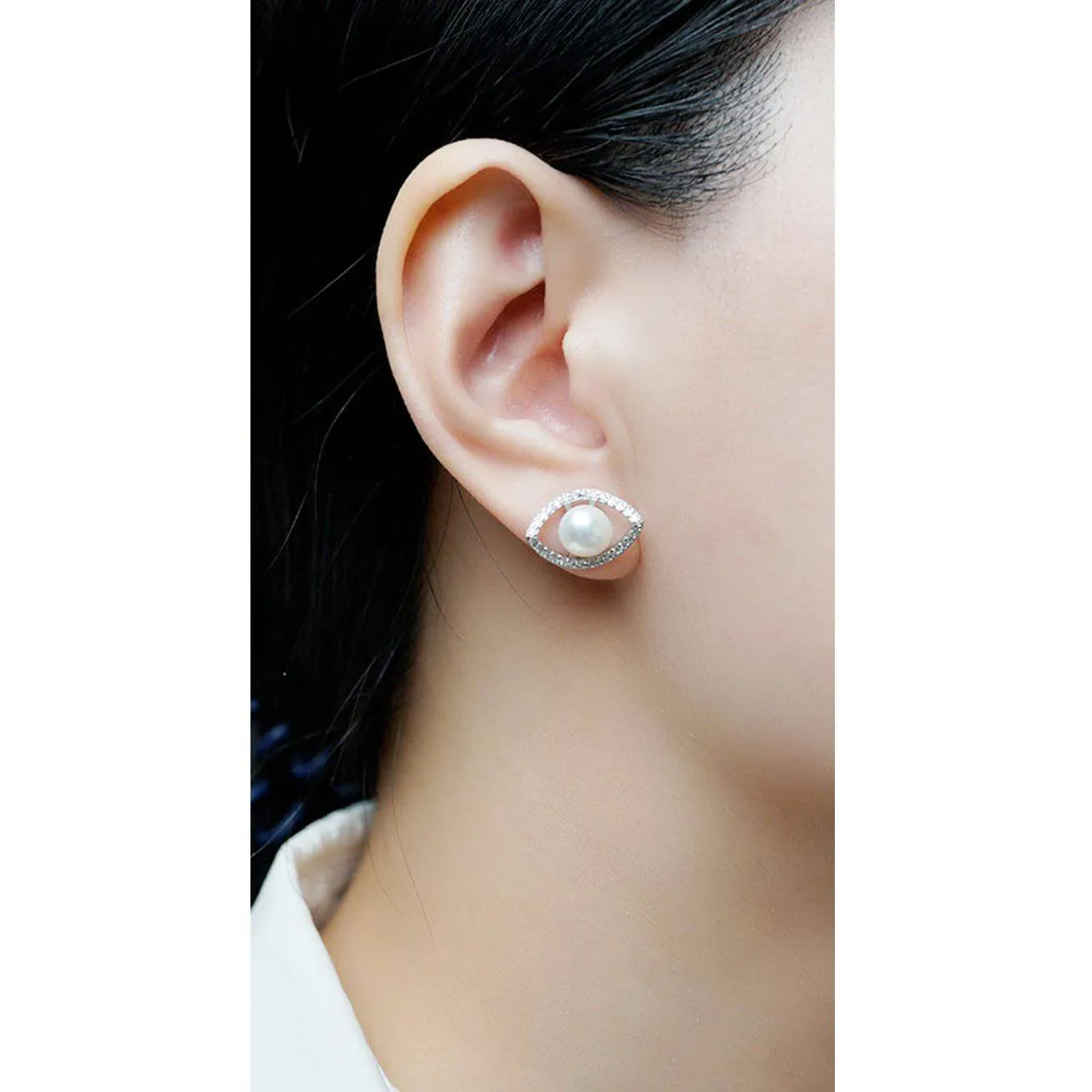 New Yorker Freshwater Pearl Earrings WE00076