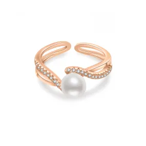 New Yorker Freshwater Pearl Ring WR00154