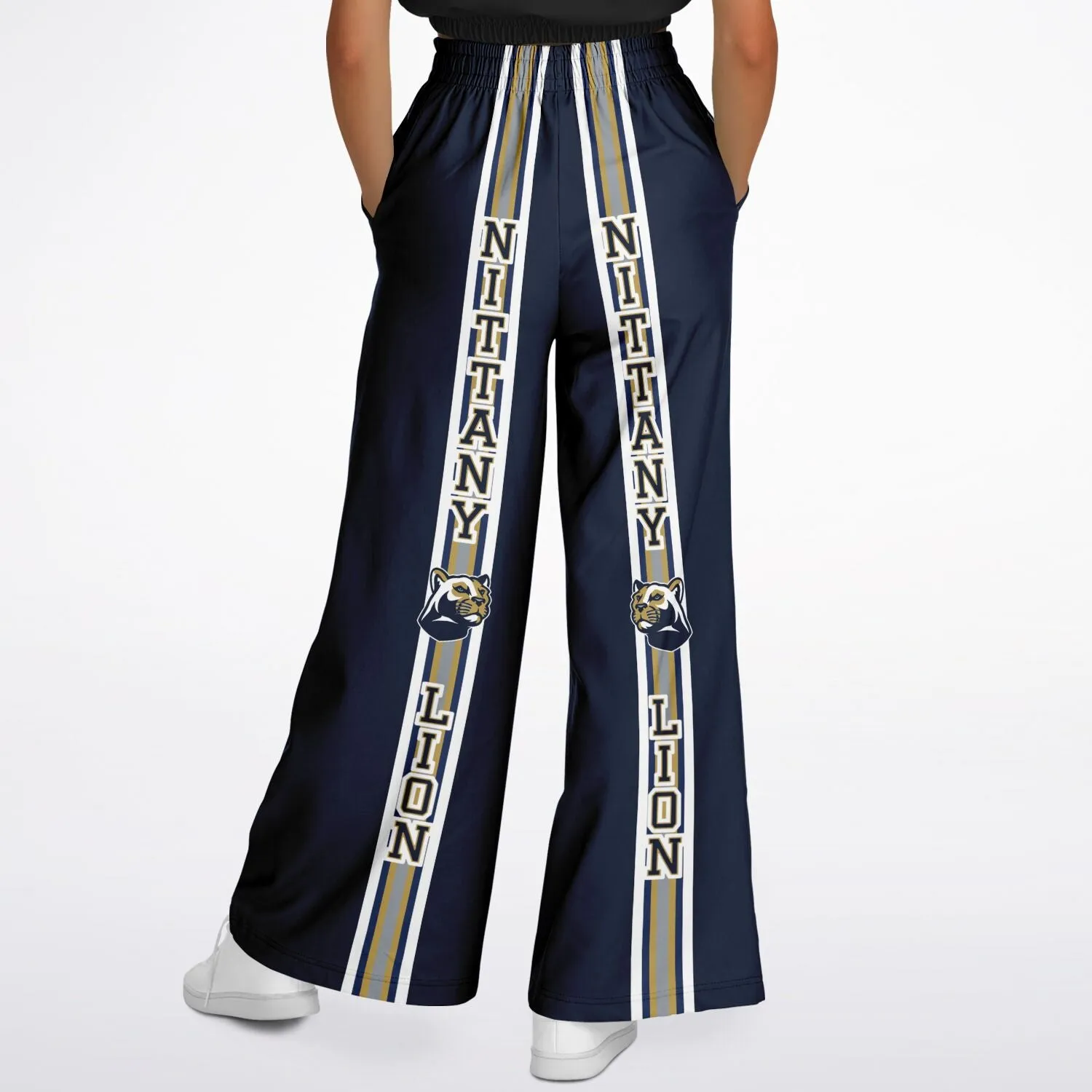 Nittany Lion Blue Fleece Stretchy Phat Bellbottoms