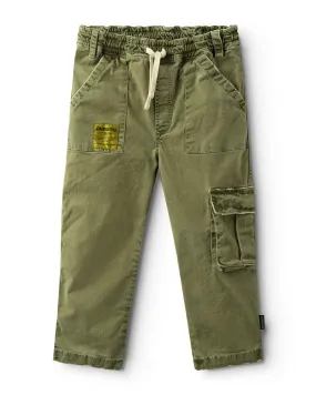 NUNUNU SS24 SAFARI PANTS in Olive