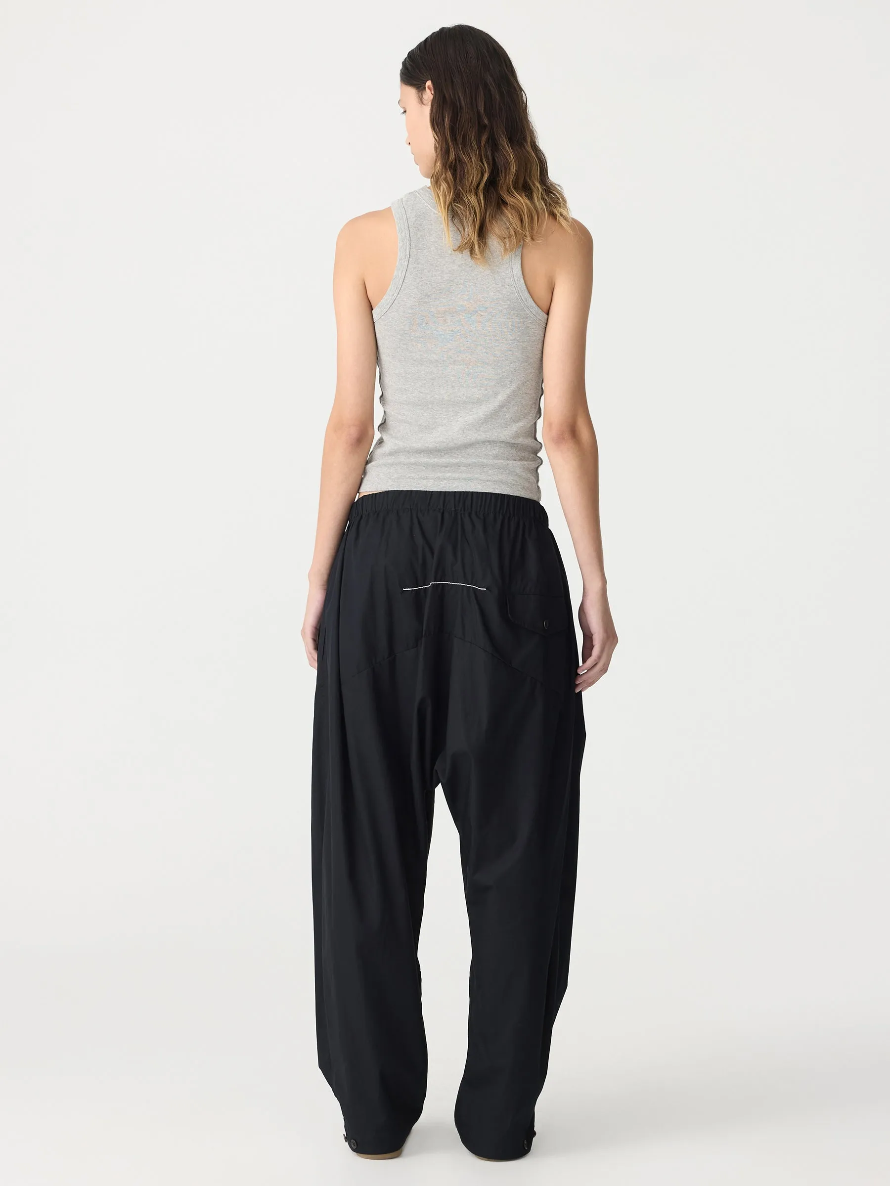 organic cotton voluminous pant