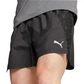 Puma Run 5 Inch Mens Running Shorts - Black