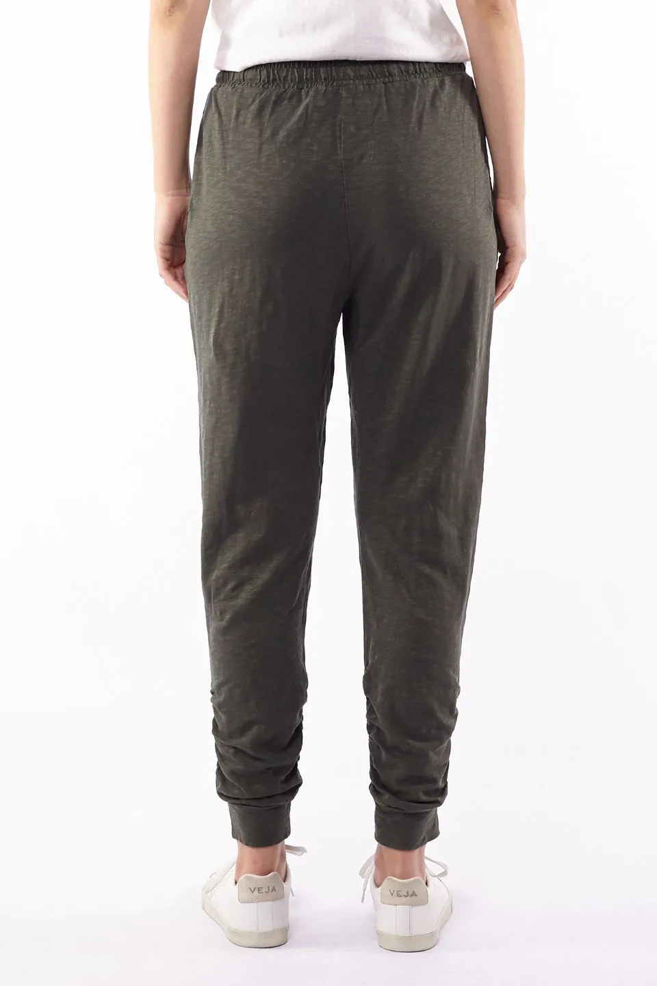 Reece Slub Jersey Khaki Jogger