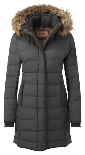 Schoffel Womens Mayfair II Luxurious Down Coat - Elegant Winter Outerwear for Ultimate Warmth and Style