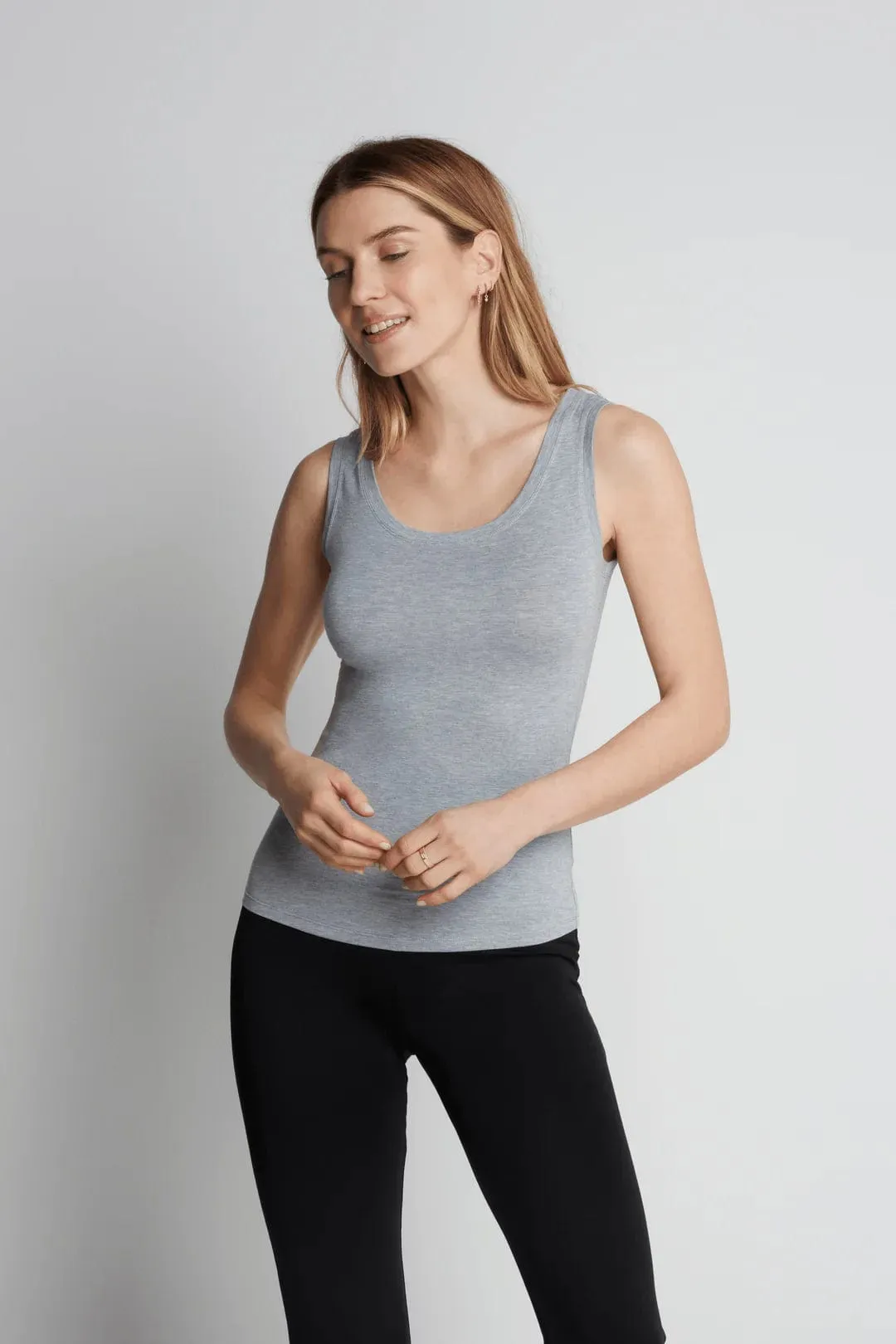 Sleeveless Micro TENCEL Modal Vest | Multiple Colours