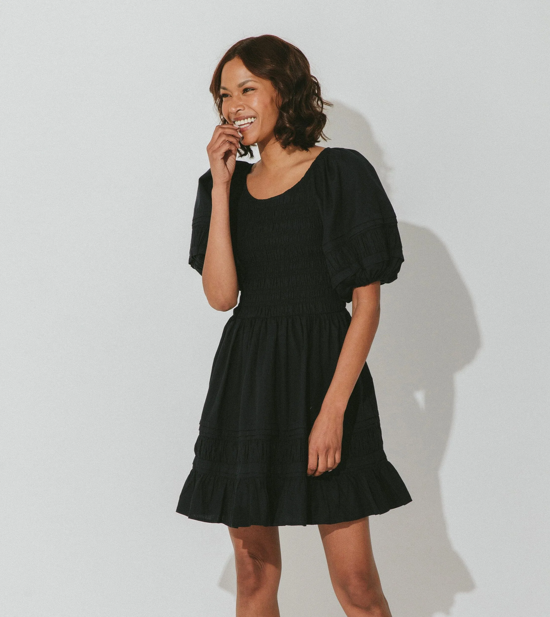 Stasia Mini Dress | Black