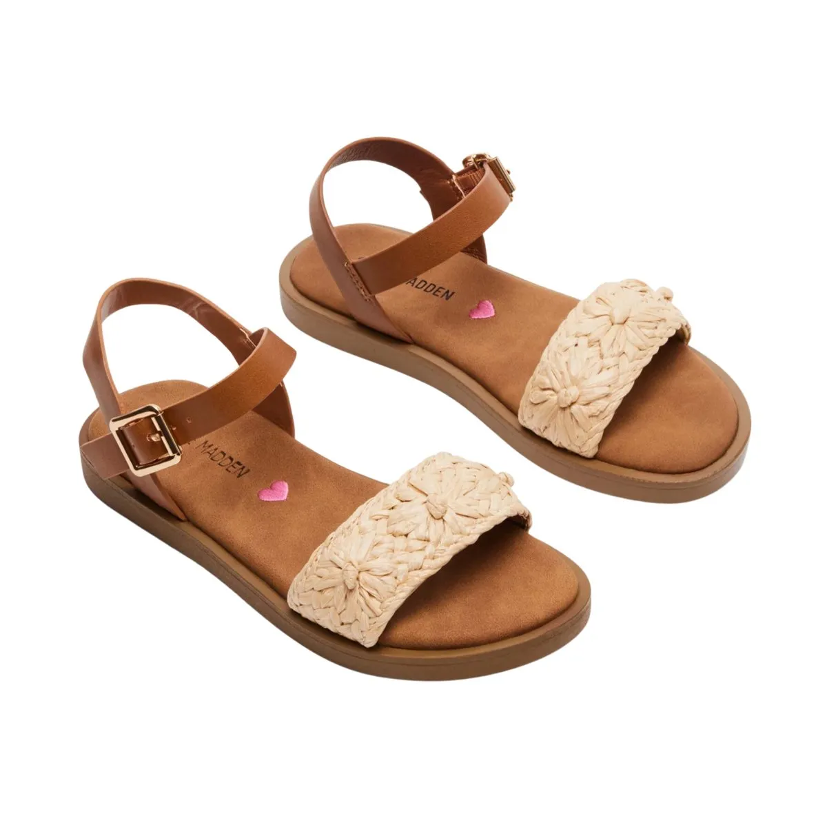 Steve Madden Girl's JThea Raffia