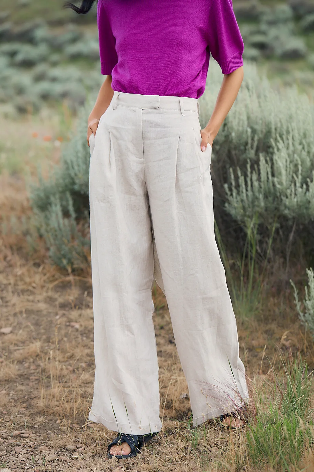 Summer Comfort Wide Leg Pants