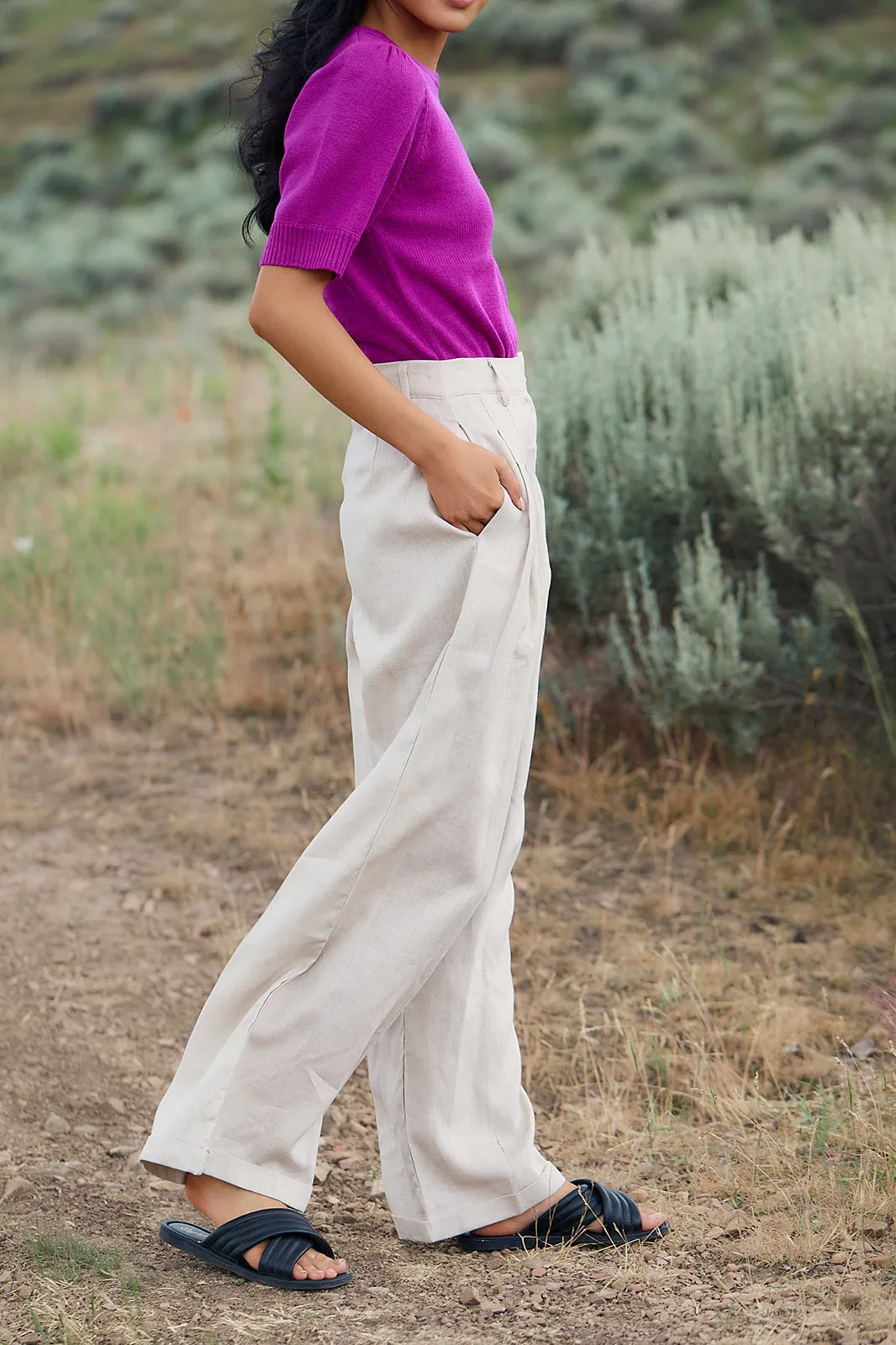 Summer Comfort Wide Leg Pants