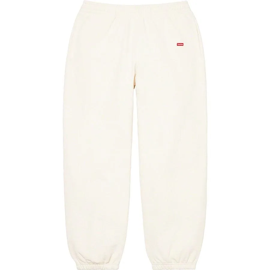 Supreme Small Box Sweatpant (White)