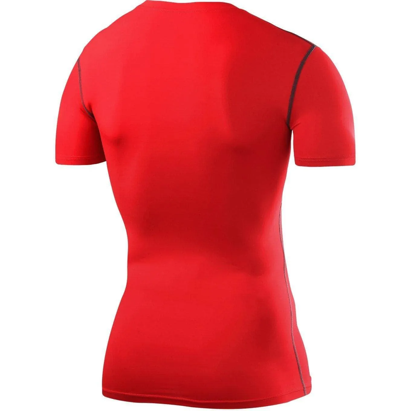 TCA PowerLayer Compression Mens Short Sleeve Running Top - Red