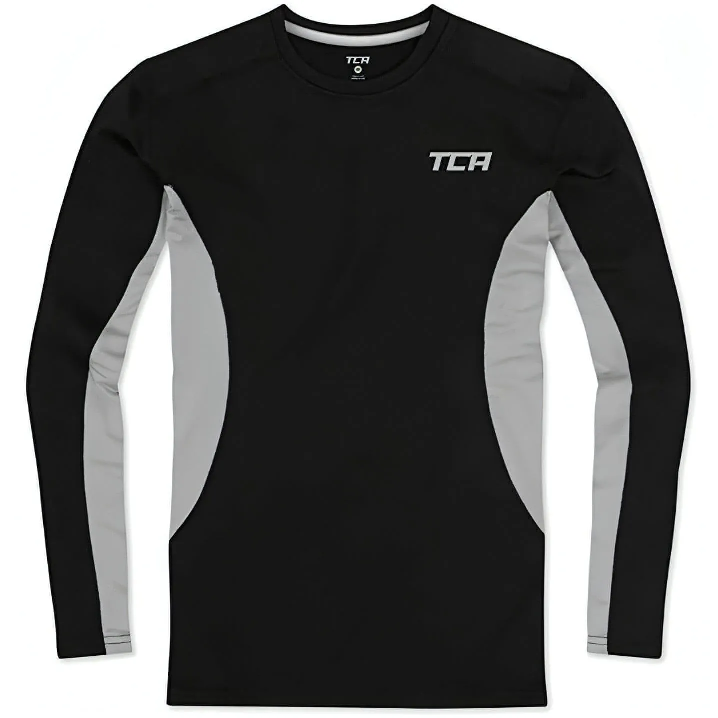 TCA SuperThermal FX Laser Mens Long Sleeve Running Top - Black