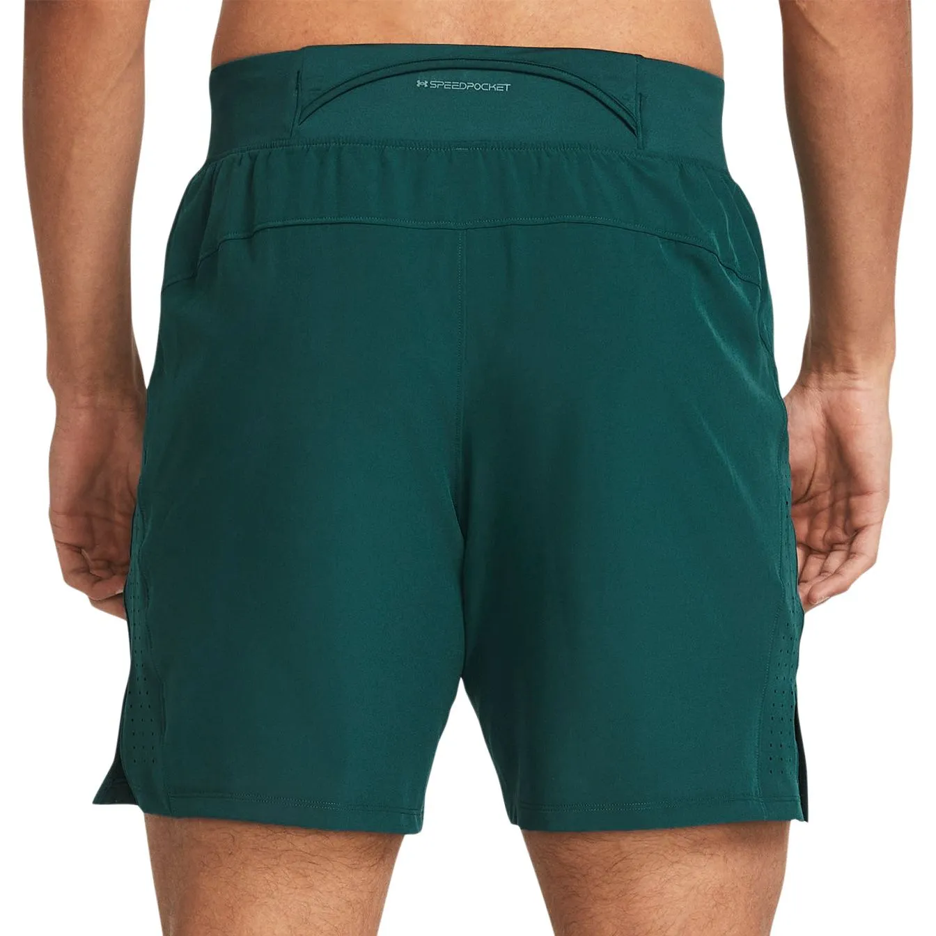 Under Armour Launch Elite 7 Inch Mens Running Shorts - Green