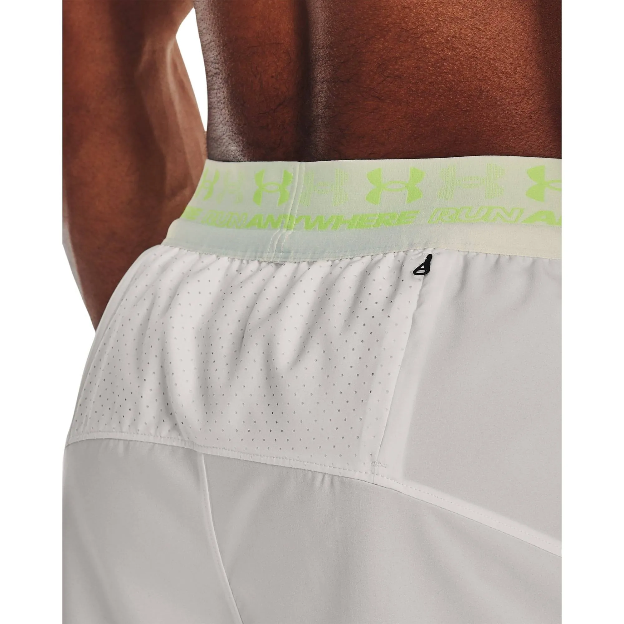 Under Armour Run Anywhere Mens Running Shorts - Grey