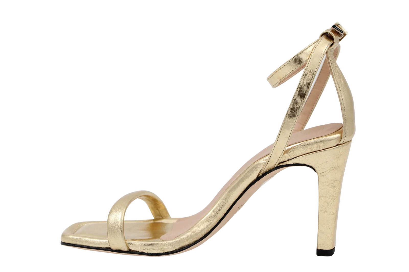 UNISA Gold Barely There Sandal