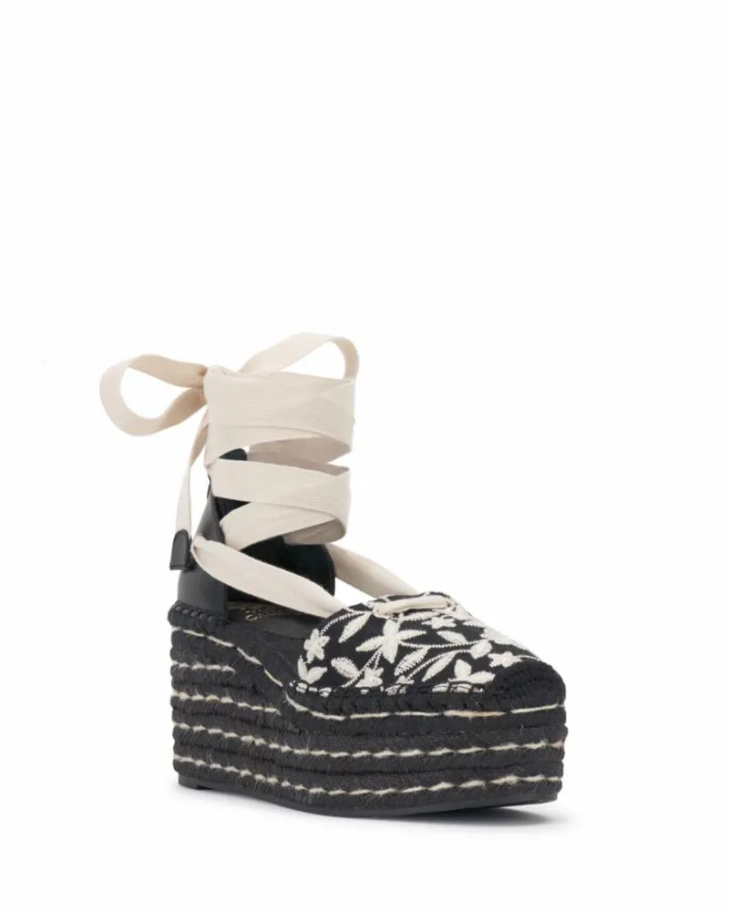 Vince Camuto TISHEA BLACK CREAM BLACK CREAM/EMBROI